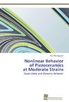 Nonlinear Behavior of Piezoceramics at Moderate Strains