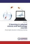 E-learning in selected science and technology courses