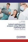 Lateral cephalometric analysis using different cephalographs