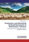 Production and Marketing of Small Ruminants in Balochistan, Pakistan