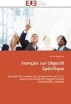 Français sur Objectif Spécifique