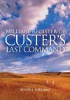 Military Register of Custer's Last Command