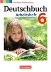 Deutschbuch 6. Schuljahr. Arbeitsheft mit Lösungen Gymnasium Niedersachsen