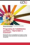 Programa de habilidades sociales: 