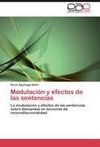 Modulación y efectos de las sentencias