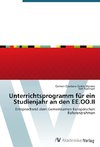 Unterrichtsprogramm für ein Studienjahr an den EE.OO.II