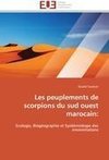 Les peuplements de scorpions du sud ouest marocain: