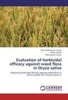 Evaluation of herbicidal efficacy against weed flora in Oryza sativa