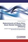 Determinants of Share Price, Stock Market Volatility and Efficiency