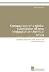 Comparison of a global submission of new biological or chemical entity
