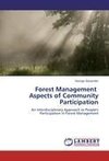 Forest Management   Aspects of Community Participation