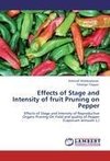 Effects of Stage and Intensity of fruit Pruning on Pepper