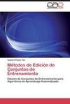 Métodos de Edición de Conjuntos de Entrenamiento