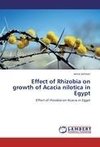 Effect of Rhizobia on growth of Acacia nilotica in Egypt