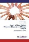 Study of Correlation Between Stature and Finger Length