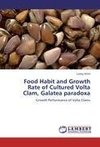 Food Habit and Growth Rate of Cultured Volta Clam, Galatea paradoxa