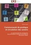 Communauté de pratique et circulation des savoirs