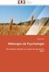 Mélanges de Psychologie