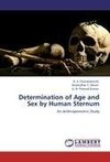 Determination of Age and Sex by Human Sternum