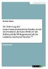 Die Bedeutung der empowermentorientierten Sozialen Arbeit im Arbeitsfeld 