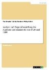 Analyse und Gegenüberstellung der Fusionen der Daimler AG von 1926 und 1998