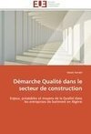 Démarche Qualité dans le secteur de construction