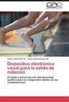 Dispositivo electrónico visual para la salida de natación