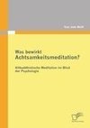 Was bewirkt Achtsamkeitsmeditation? Altbuddhistische Meditation im Blick der Psychologie