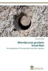 Membrane protein insertion