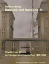 Novellen und Skizzen in Zeitungen und Zeitschriften 1878-1886