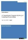 A Comprehensive Linguistically Study of Compound Words in India