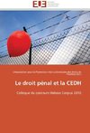 Le droit pénal et la CEDH