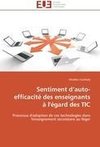 Sentiment d'auto-efficacité des enseignants à l'égard des TIC