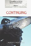 Continuing In Christ's Teaching