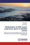 Methylation of APC  tumor suppressor gene in bladder cancer