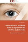 Le contentieux Juridique dans le reglement des sinistres automobiles