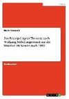 Das Principal-Agent-Theorem nach Wolfgang Seibel, angewandt auf die Situation im Kosovo nach 1999