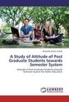 A Study of Attitude of Post Graduate Students towards Semester System