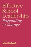 Effective School Leadership