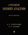 A Course of Modern Analysis