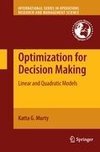 Optimization for Decision Making