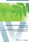 Examining Environmental Reporting