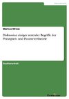 Diskussion einiger zentraler Begriffe der Prinzipien- und Parametertheorie