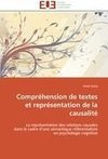 Compréhension de textes et représentation de la causalité