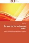 Dosage du fer sérique par SAA-Et