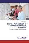 Learner Participation in Universtiy Extension Education