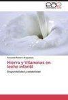 Hierro y Vitaminas en leche infantil