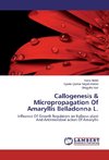 Callogenesis & Micropropagation Of Amaryllis Belladonna L.