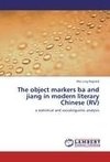 The object markers ba and jiang in modern literary Chinese (RV)