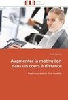 Augmenter la motivation dans un cours à distance